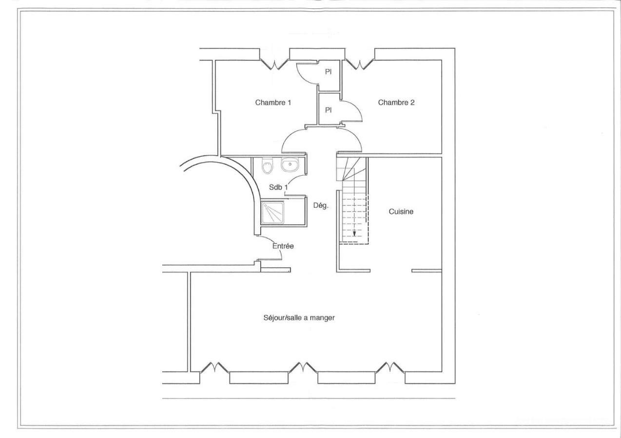 Duplex 120M2 Central Comedie Corum Climatisation Parking Montpellier Eksteriør billede